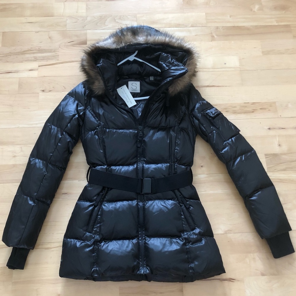 NEW SAM S13 NY BLACK PUFFER NICKY JACKET SMALL
